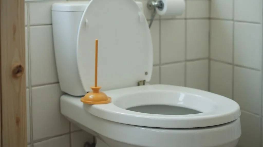 Toilette verstopft
