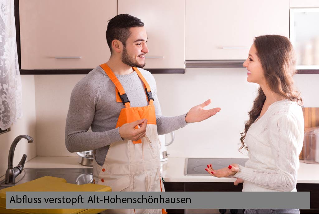 Abfluss verstopft Alt-Hohenschönhausen